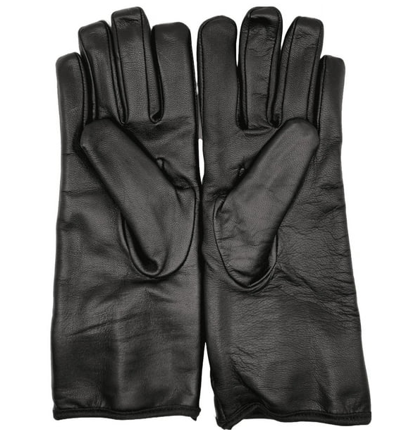 Women Winter Gloves - Premium Sheep Leather- Elegant Design- Fleece Insulated