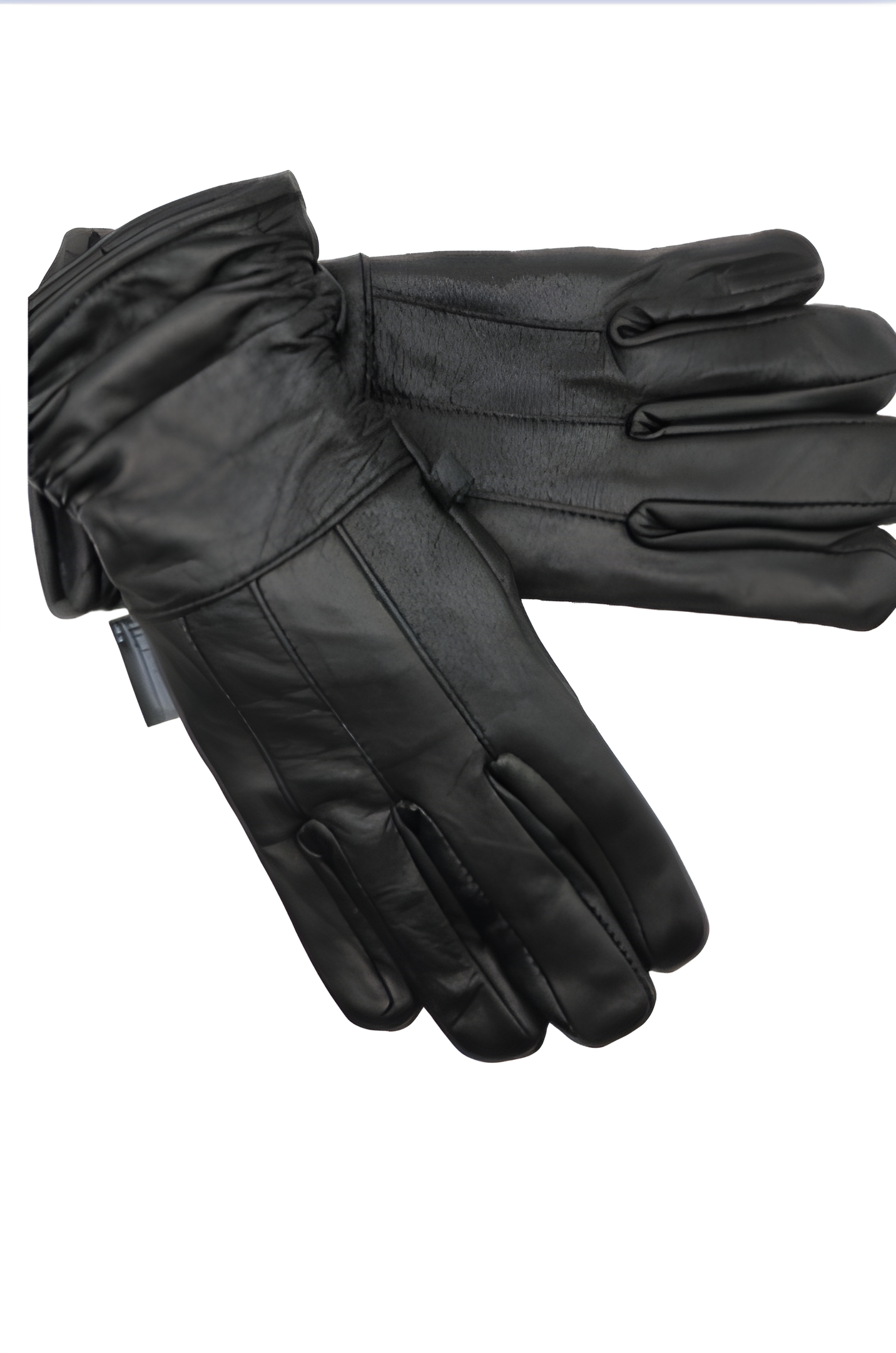 Winter Gloves for Women- Fleece Insulated- Supple Leather- Medium Size