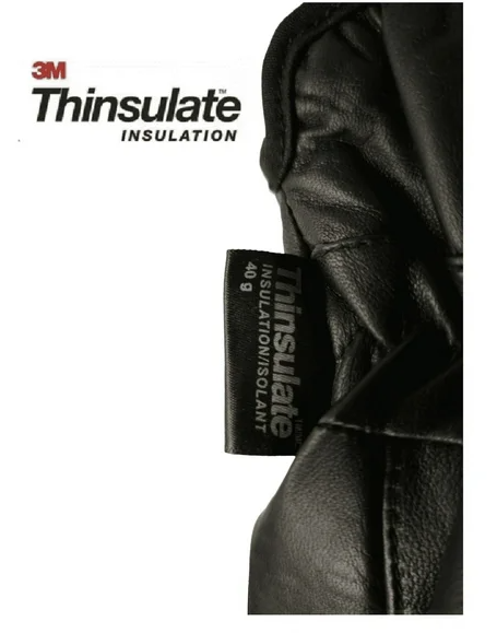 Winter Gloves for Women- Fleece Insulated- Supple Leather- Medium Size