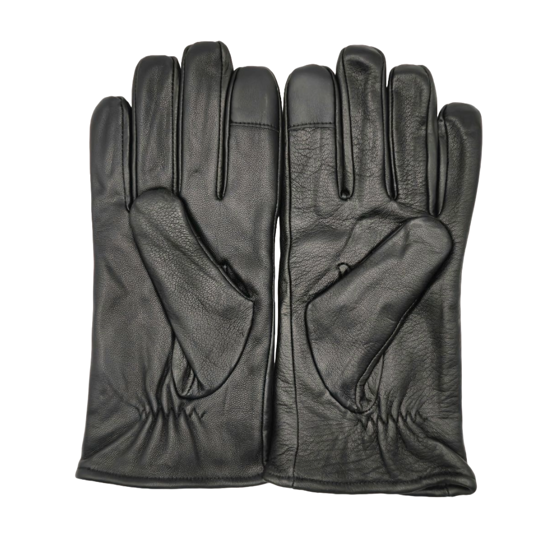 Women Winter Fashion Gloves -2025- Premium Sheep Leather Handcrafted- Insulated Fleece- Size Large - Water Resistant - Touchscreen-