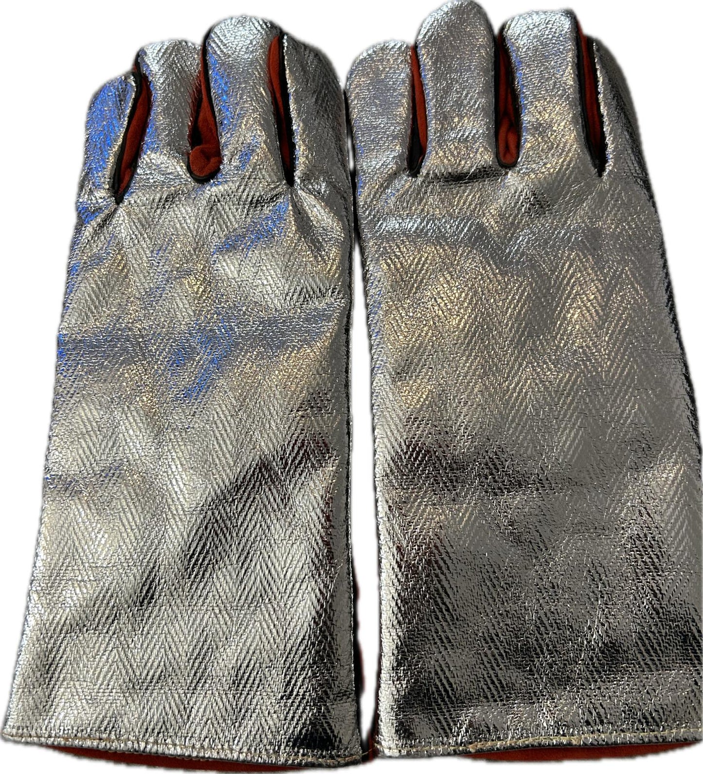 Welding Gloves - work Industrial Aluminum heat resistant safety gloves