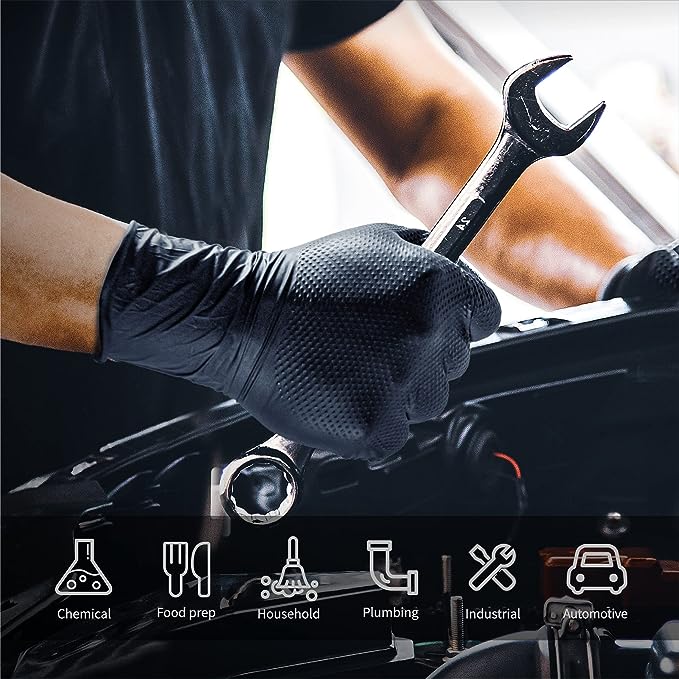 Nitrile Gloves Mechanic Gloves
