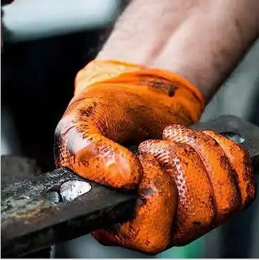 Nitrile Gloves Orange