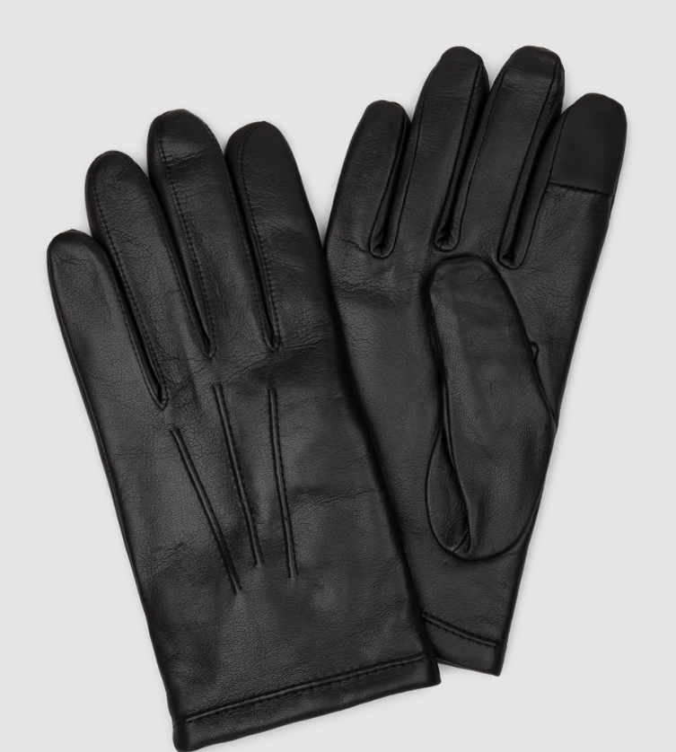 Women Winter Fashion Gloves -2025- Premium Sheep Leather Handcrafted- Insulated Fleece- Size Large - Water Resistant - Touchscreen-