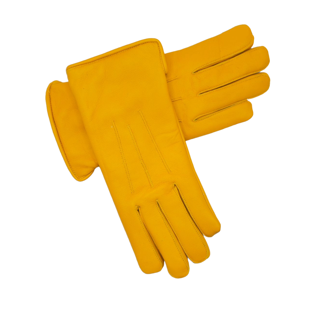 Women Winter Fashion Gloves -2025- Premium Sheep Leather - Insulated Fleece- Size Small/ Medium