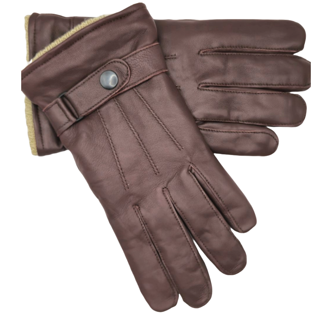 Women Winter Fashion Gloves - Sheep Skin- Insulation to Keep Hands Warm- Size Medium - Water Resistant - Touchscreen-